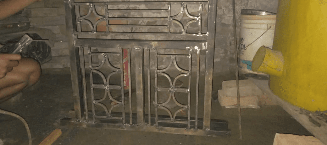 Artistic Window Grill Design — MS Fabrication, Khadda
